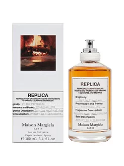 MAISON MARTIN MARGIELA Replica By The Fireplace 100 мл Parfum Moscow 219012305 купить за 655 ₽ в интернет-магазине Wildberries