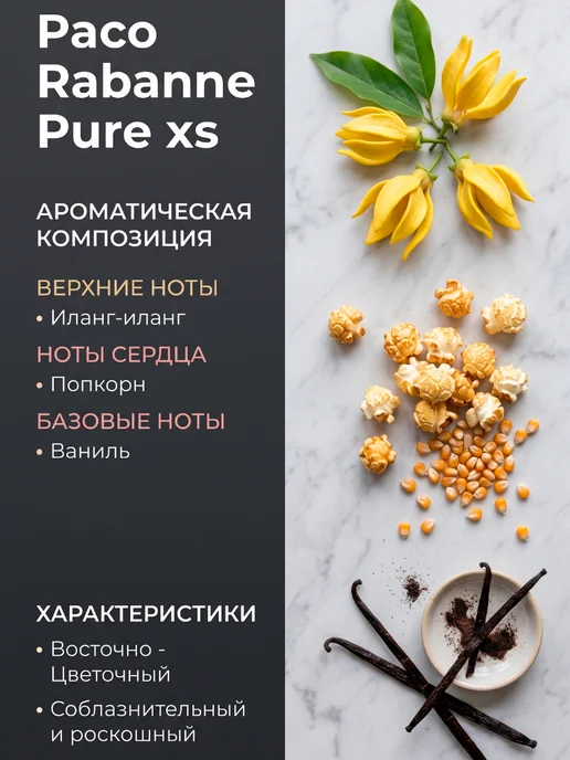 Bearom Paco Rabanne Pure XS EDP 80 мл, 80 мл, фото 2