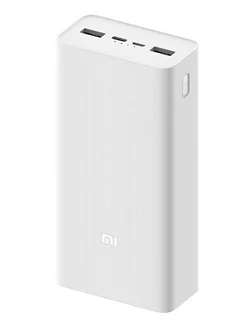 Внешний аккумулятор Xiaomi Mi Power Bank 3 30000 мАч белый Mi 219028952 купить за 2 837 ₽ в интернет-магазине Wildberries