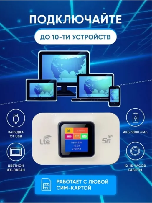 HOCO Карманный мини Wi-Fi Роутер, вариант, фото 3