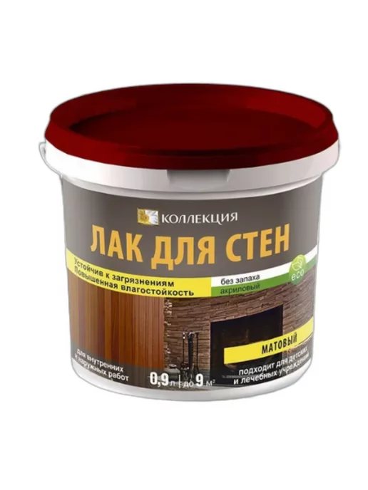 Ижсинтез Лак для стен матовый 0,9 кг, 900 г