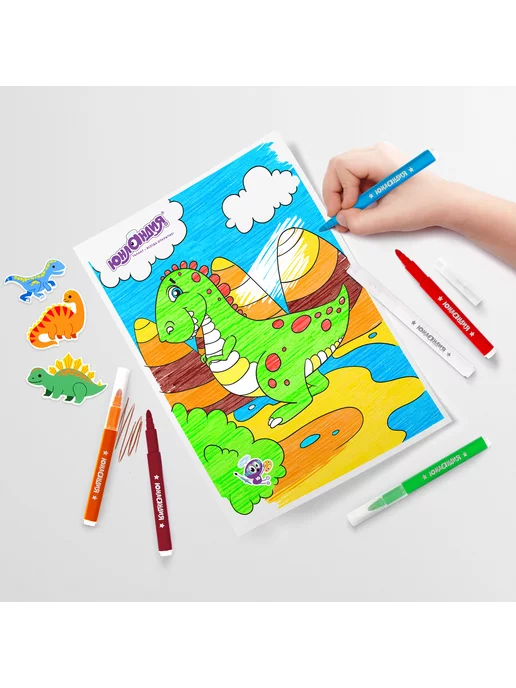 Papelaria Фломастеры стираемые, черный, фото 6