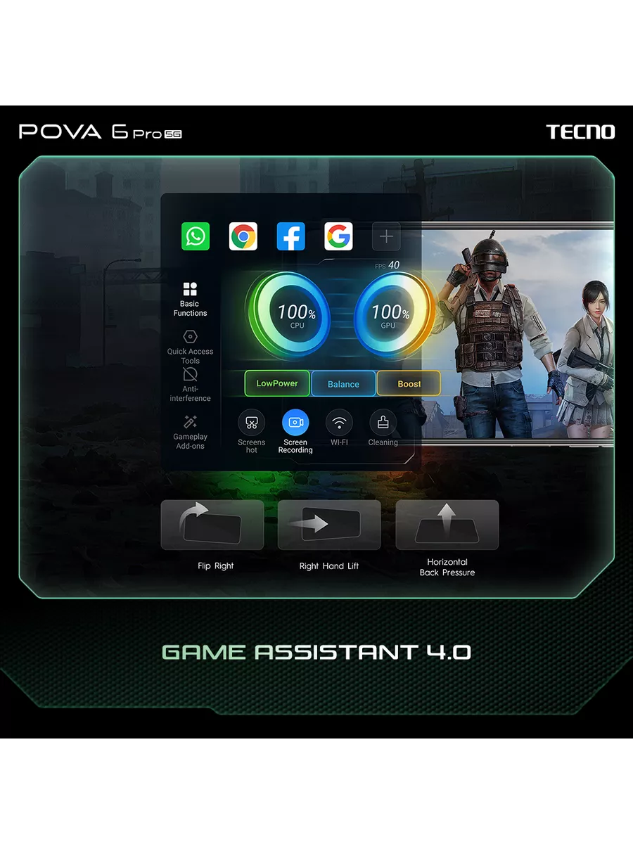 POVA 6 Pro 5G 12+256GB Meteorite Grey TECNO 219067182 купить в  интернет-магазине Wildberries