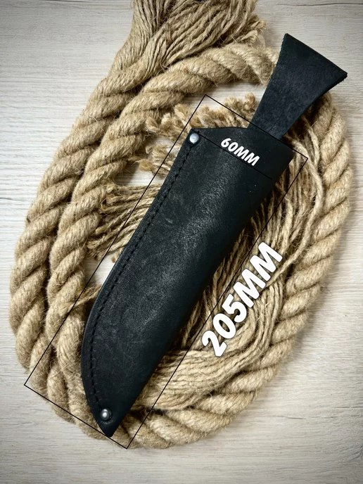 Monsta knives Кожаный чехол для ножа ручной работы ножны, вариант, фото 5