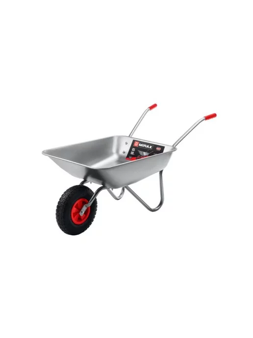 MIRAX Садовая одноколесная тачка 65 л 90 кг MX-1 39900, 65 л, 90 кг, фото 3