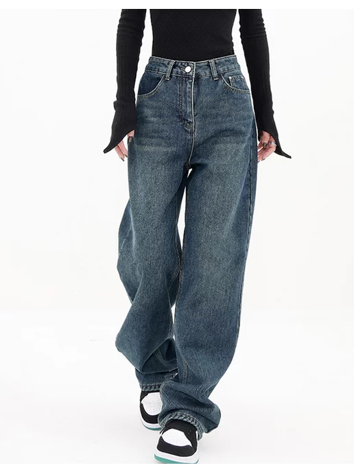 AYD WEAR Джинсы широкие багги оверсайз трубы y2k baggy jeans