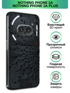 Чехол на Phone 2a 2a Plus с принтом Nothing 219138302 купить за 271 ₽ в интернет-магазине Wildberries