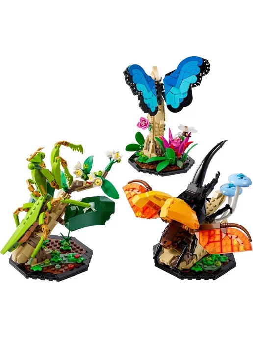 LEGO,, Конструктор Коллекция насекомых 1111 деталей, синий, фото 3