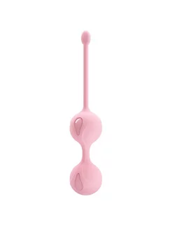 Нежно-розовые вагинальные шарики Kegel Tighten Up I