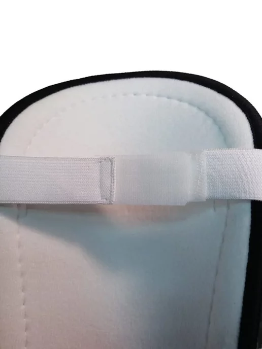 TM SPORT Щитки футбольные, размер L, белый, фото 3