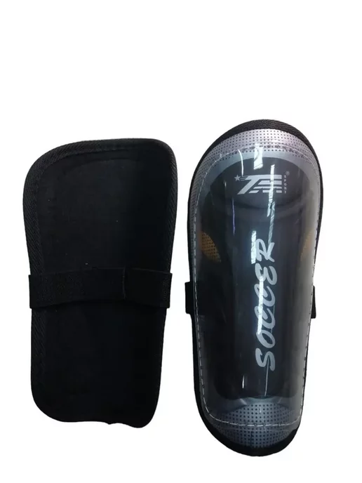 TM SPORT Щитки футбольные, размер 24, черный, фото 2