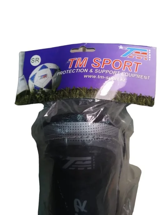 TM SPORT Щитки футбольные, размер 24, черный, фото 5