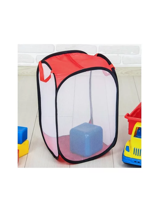 1EA Корзина для игрушек с замком, большая, вариант, фото 3