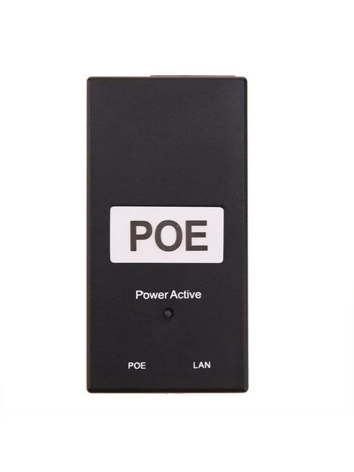 POE PОE инжектор блoк питания тoчка дoступа кaмера 24В, 0,5А, 0 5А, фото 3