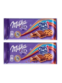 Шоколад Милка Chips Ahoy 100 гр х 2 шт