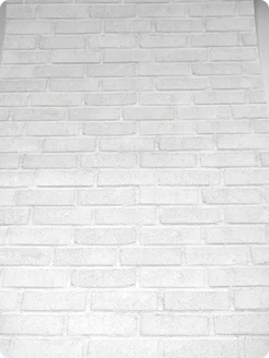 Бумажные обои кирпич светло-серые Кирпичики10 - 4 рулона. Купить обои на стену. Изображение 9