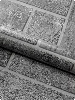 Обои бумажные имитация плитки Монте23 - 1 рулон. Купить обои на стену. Изображение 3