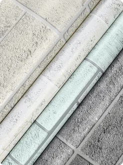 Обои бумажные имитация плитки Монте23 - 1 рулон. Купить обои на стену. Изображение 5