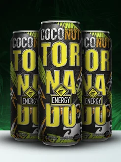 Энергетик Tornado Energy Coconut 3 шт