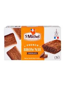 Пирожное с молочным шоколадом Brownies, (темн),7стиков,210 г