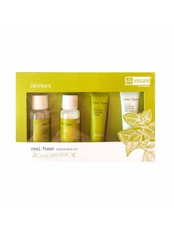 Уходовый набор REAL FRESH VEGAN MINI KIT, 80 мл DEOPROCE 219383731 купить за 557 ₽ в интернет-магазине Wildberries