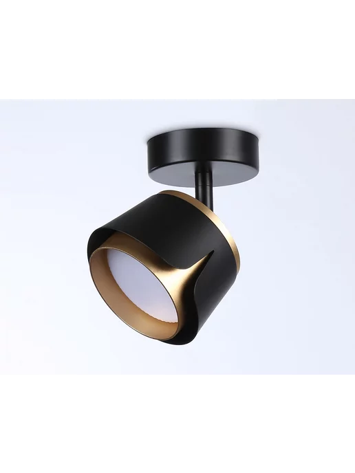 AMBRELLA LIGHT Спот настенный светильник поворотный на потолок, черный, фото 2