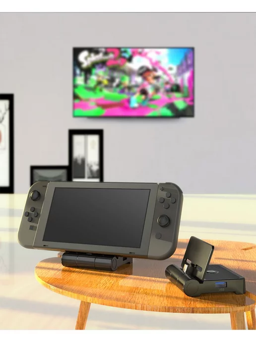 DOBE Док-станция, HDMI - Type C для Nintendo Switch и OLED TV, черный, фото 6