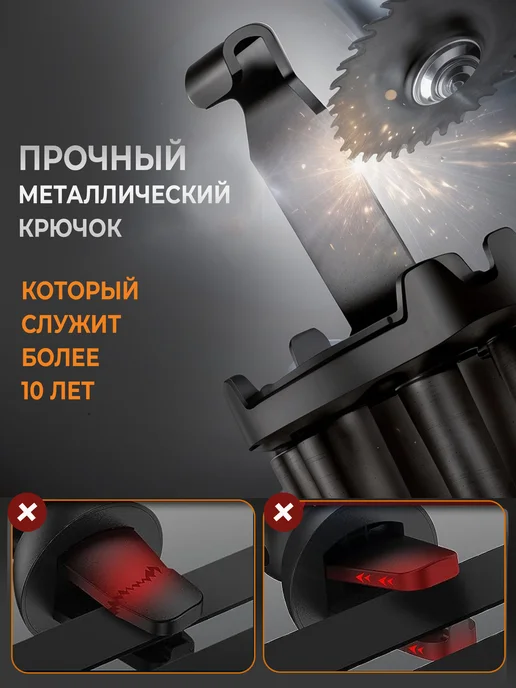 Ancar Держатель для телефона в машину магнитный, черный, фото 3