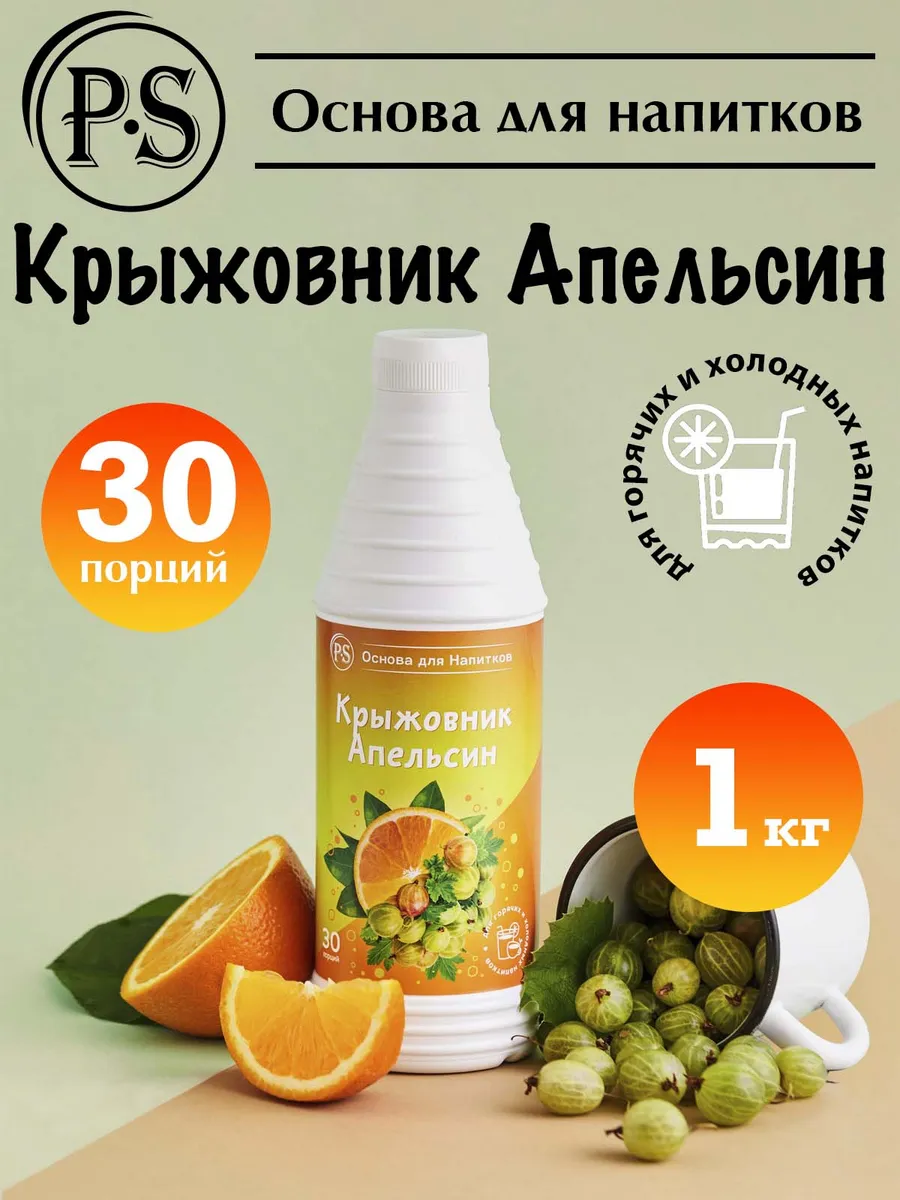 Основа для напитков "Крыжовник-Апельсин" P.S.
