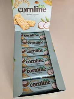 «Cornline», зерновой батончик с кокосом, 30 г 18 шт