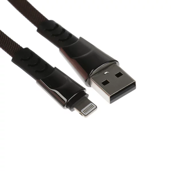Кабель Lightning — USB, 2.4 А, 1 метр