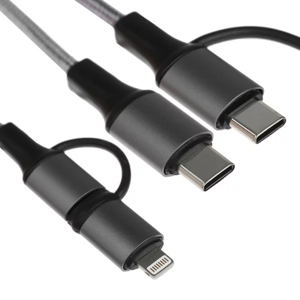 Кабель 2 в 1 Type-C — Type-C Lightning 1 метр