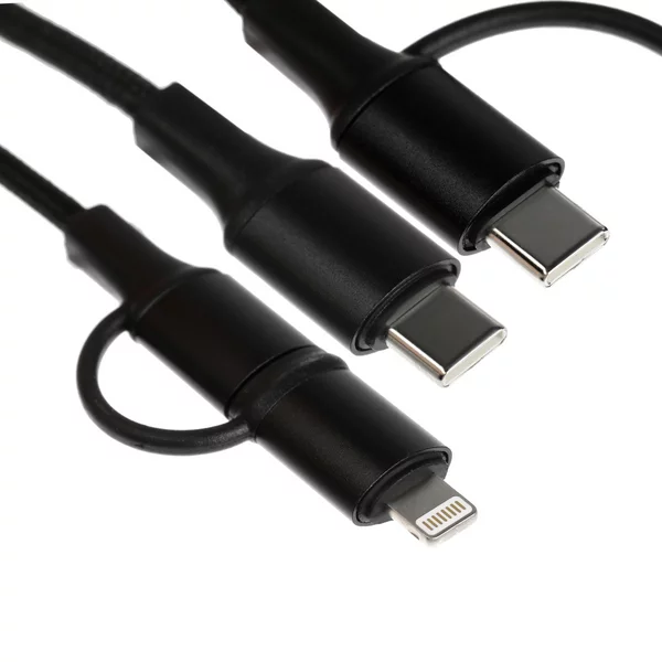 Кабель 2 в 1 Type-C — Type-C Lightning 1 метр