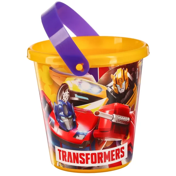 Детское ведро Трансформеры для игры с песком 1 л