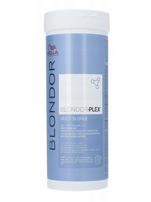 WELLA PROFESSIONALS BlondorPlex Multi Blonde Обесцвечивающая пудра без пыли, 400 мл, фото 2