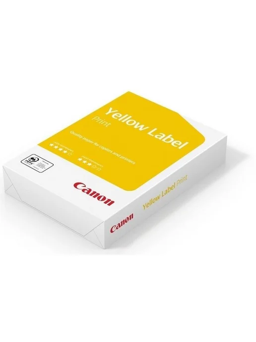Бумага CANON Yellow Label A4, 80 г/м², 500 листов, 1 пачка