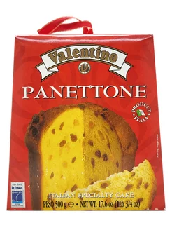 Кулич Panettone с изюмом 500г