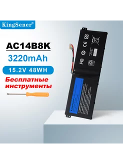 AC14B8K Battery For Acer CB3-111 ES1-512 ES1-520 S1-521 KINGSENER 219515083 купить за 2 292 ₽ в интернет-магазине Wildberries