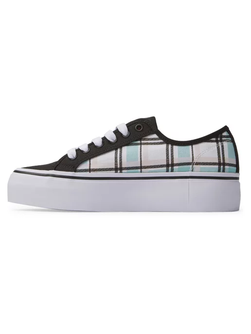 DC Shoes Кеды MANUAL PLATFORM SHOE GUP, голубой, фото 3