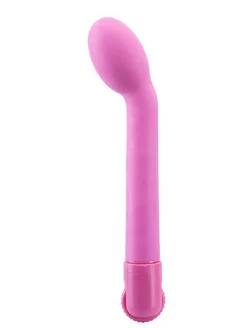 Розовый вибратор G-SPOT для точки G - 19 см