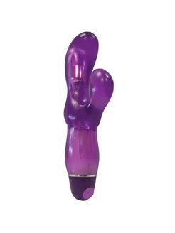 Фиолетовый вибратор для точки G ULTRA G-SPOT - 15 см