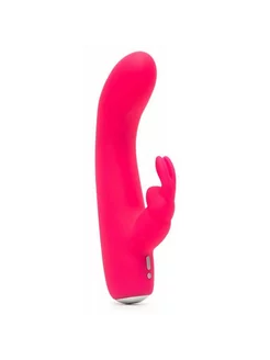 Розовый вибратор-кролик Rechargeable Mini Rabbit Vibrator -