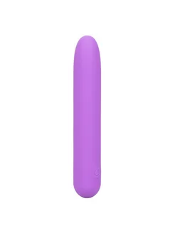 Фиолетовый мини-вибратор Bliss Liquid Silicone Mini Vibe - 1