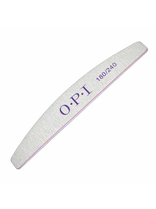 NailsProfi Market Пилки для ногтей для маникюра 180 240грит набор ОРI, серый, фото 2