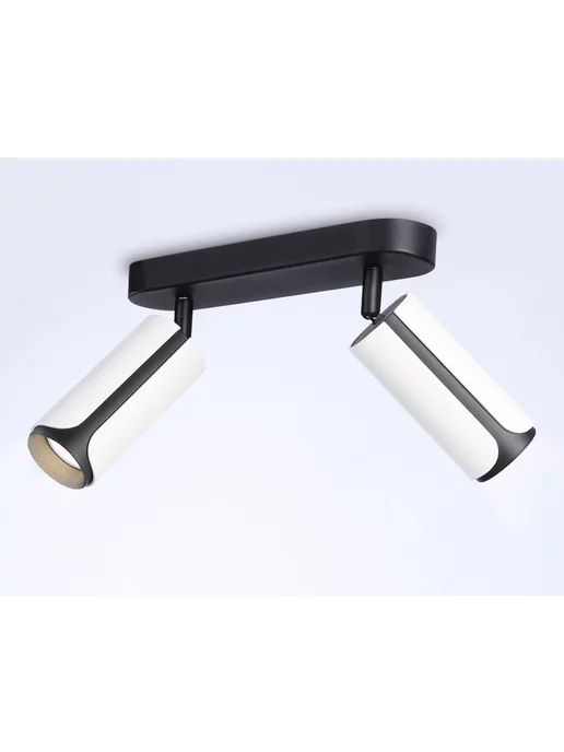 AMBRELLA LIGHT Настенно-потолочный поворотный светильник спот в спальню, черный, фото 4