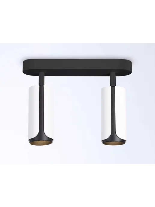 AMBRELLA LIGHT Настенно-потолочный поворотный светильник спот в спальню, черный, фото 5