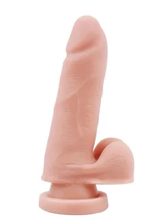 Телесный фаллоимитатор-реалистик Dual Density Dildo - 14,5 с