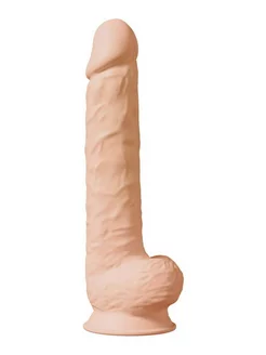 Телесный фаллоимитатор-гигант XXL Dildo - 38 см