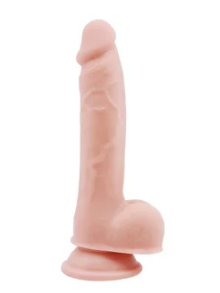 Телесный фаллоимитатор-реалистик Dual Density Dildo - 19,5 с