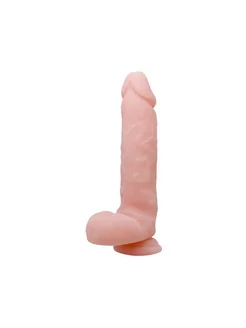 Телесный фаллоимитаторSuper Dildo - 21 см